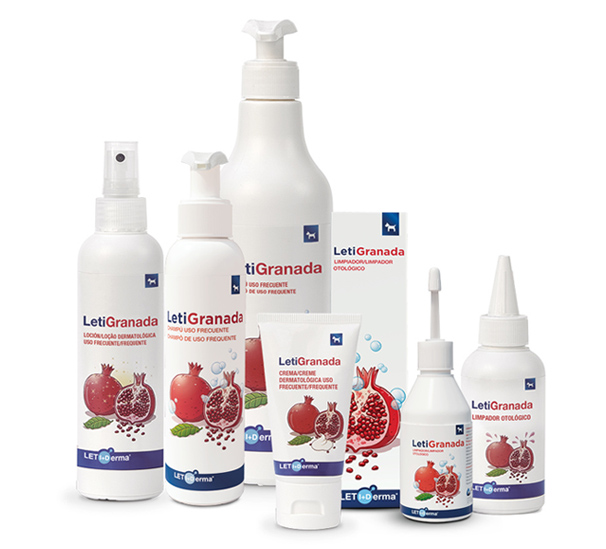 Línea productos granada expositor