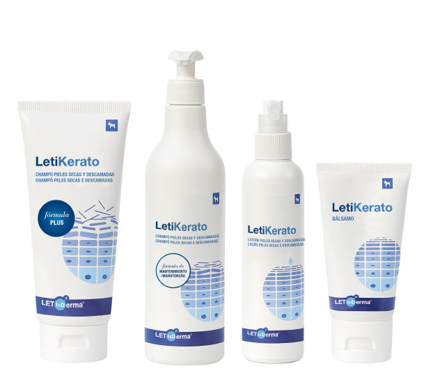 Línea de productos LETI Derma Kerato