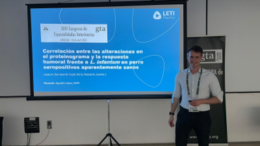 Estudio sobre la correlación entre las alteraciones en el proteinograma y la respuesta humoral frente a L. infantum en perro seropositivos aparentemente sanos