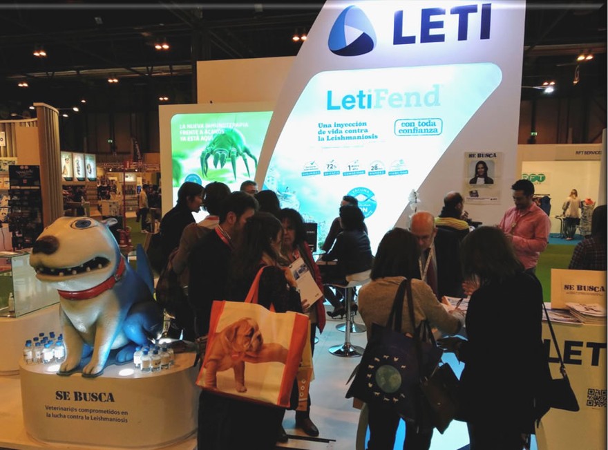 LETI presenta en PROPET campaña de concienciación sobre la importancia de vacunar a los perros contra la Leishmaniosis